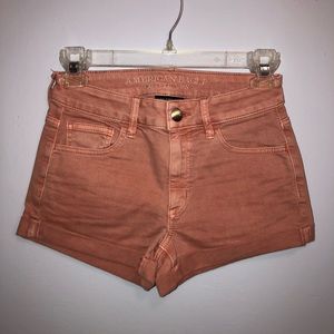 American Eagle Hi-Rise Shortie Shorts